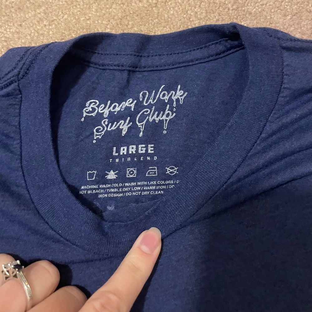 Blue Surf Shirt - Picture 3 of 4